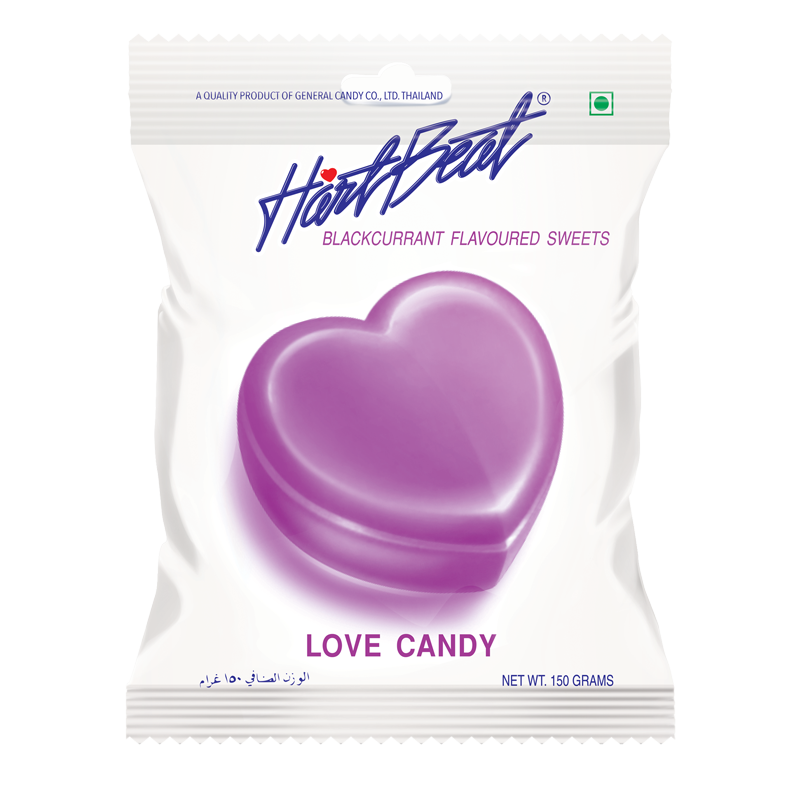 Hartbeat Jumbo Love Candy Blackcurrant Flavour