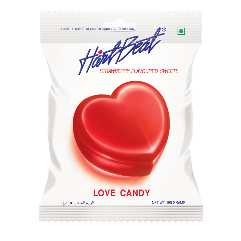 Hartbeat Jumbo Love Candy Strawberry Flavour